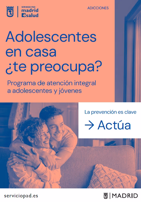 Adolescentes en casa, te preocupa?, servicioPad, prevención de adicciones